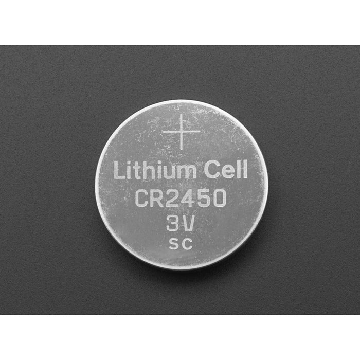 CR2450 Lithium Coin Cell Battery