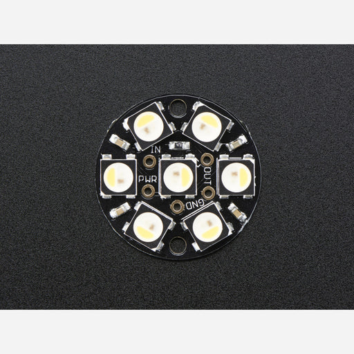 NeoPixel Jewel - 7 x 5050 RGBW LED w/ Integrated Drivers - Warm White - ~3000K