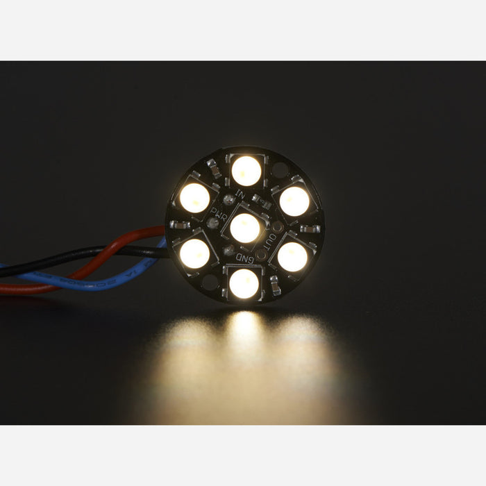 NeoPixel Jewel - 7 x 5050 RGBW LED w/ Integrated Drivers - Natural White - ~4500K