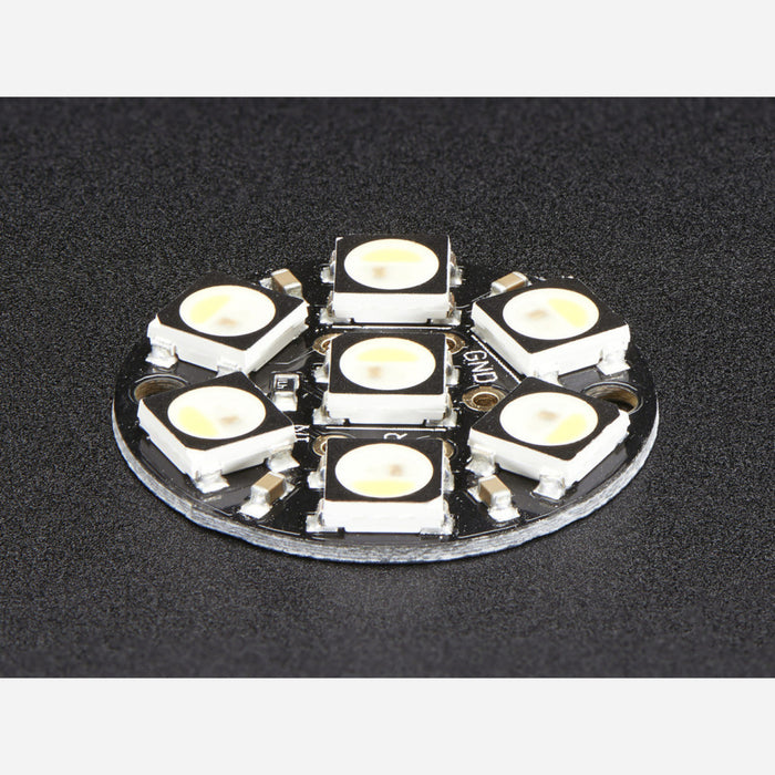 NeoPixel Jewel - 7 x 5050 RGBW LED w/ Integrated Drivers - Natural White - ~4500K