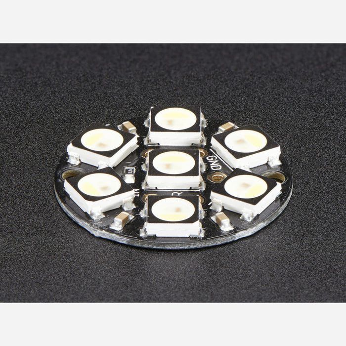 NeoPixel Jewel - 7 x 5050 RGBW LED w/ Integrated Drivers - Cool White - ~6000K