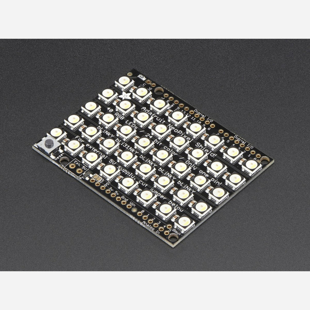 Adafruit NeoPixel Shield - 40 RGBW - Natural White - ~4500K