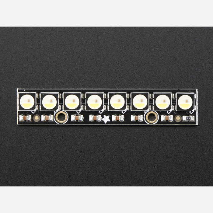 NeoPixel Stick - 8 x 5050 RGBW LEDs - Natural White - ~4500K