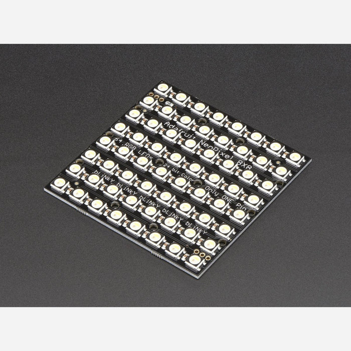 Adafruit NeoPixel NeoMatrix - 64 RGBW - Natural - ~4500K