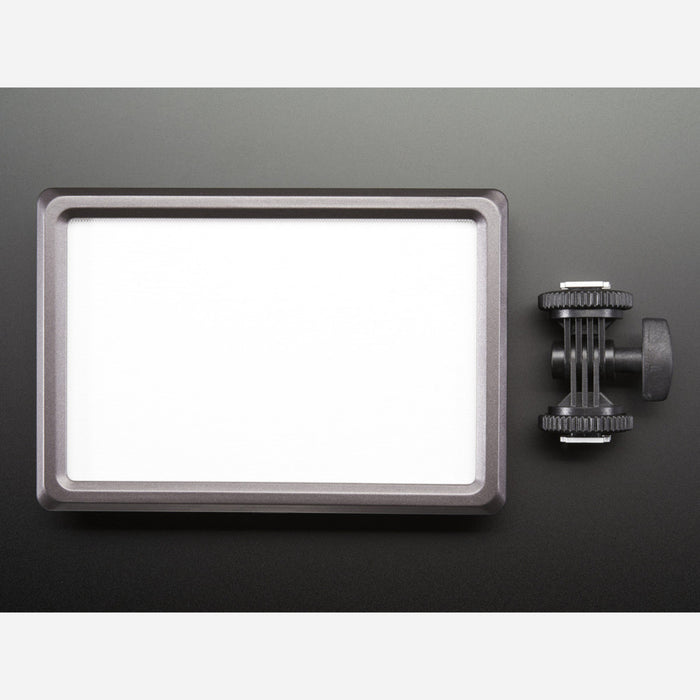 Camera-Mount LED Photography Light - CIE Ra 95 - 3200K to 5600K