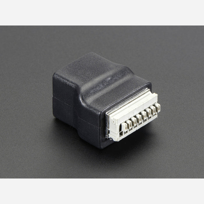 Ethernet RJ45 Female Socket Push-Terminal Block