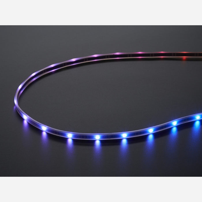 Adafruit Mini Skinny NeoPixel Digital RGB LED Strip - 30 LED/m [BLACK]