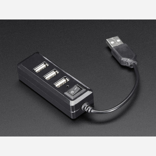 USB Mini Hub with Power Switch