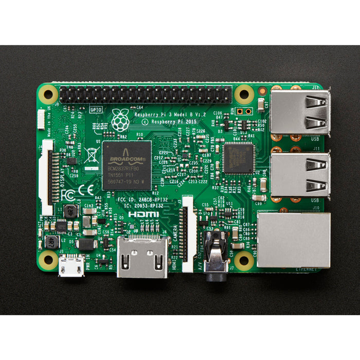 Raspberry Pi 3 - Model B - ARMv8 with 1G RAM