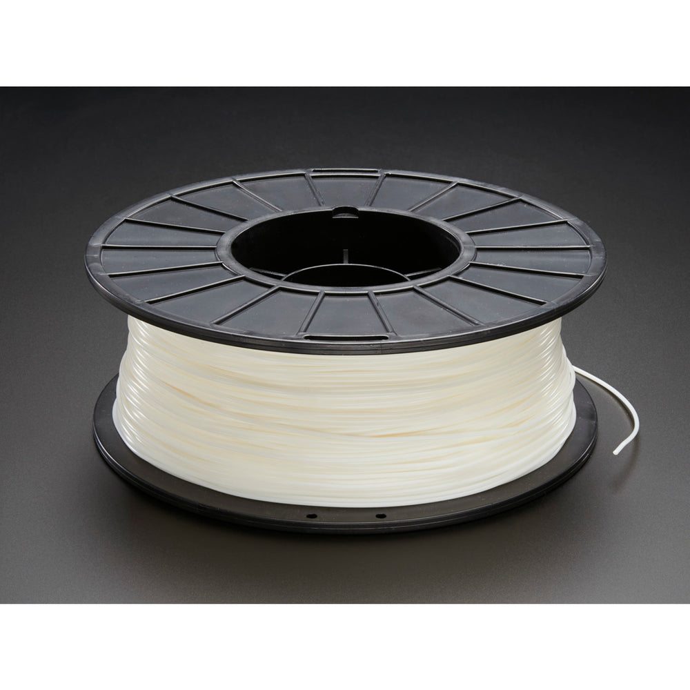 PLA Filament for 3D Printers - 1.75mm Diameter [Natural White]