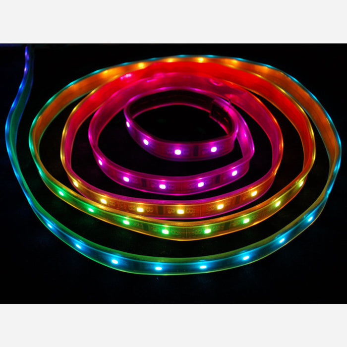 Digital RGB LED Weatherproof Strip - LPD8806 32 LED