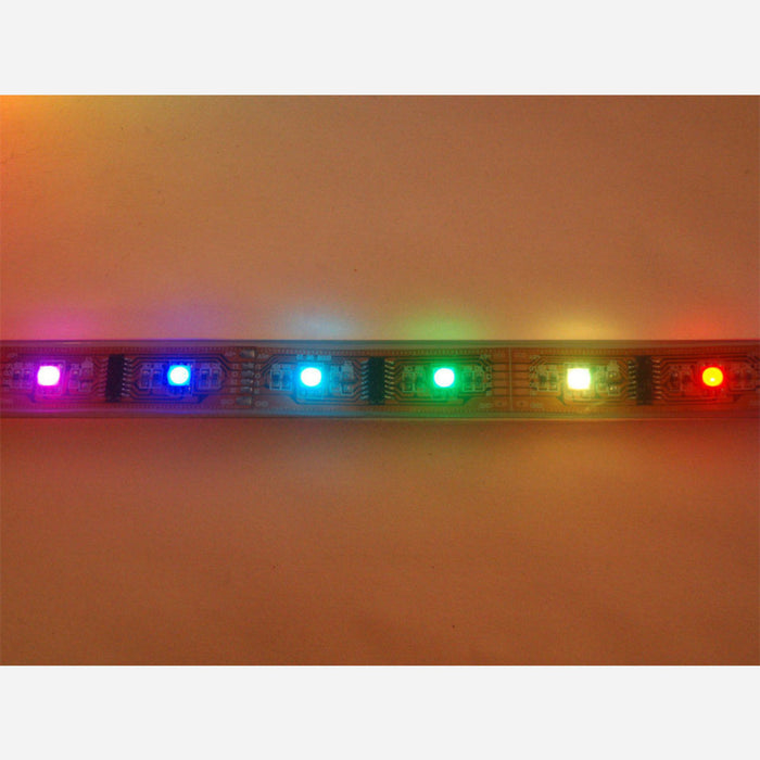 Digital RGB LED Weatherproof Strip - LPD8806 32 LED