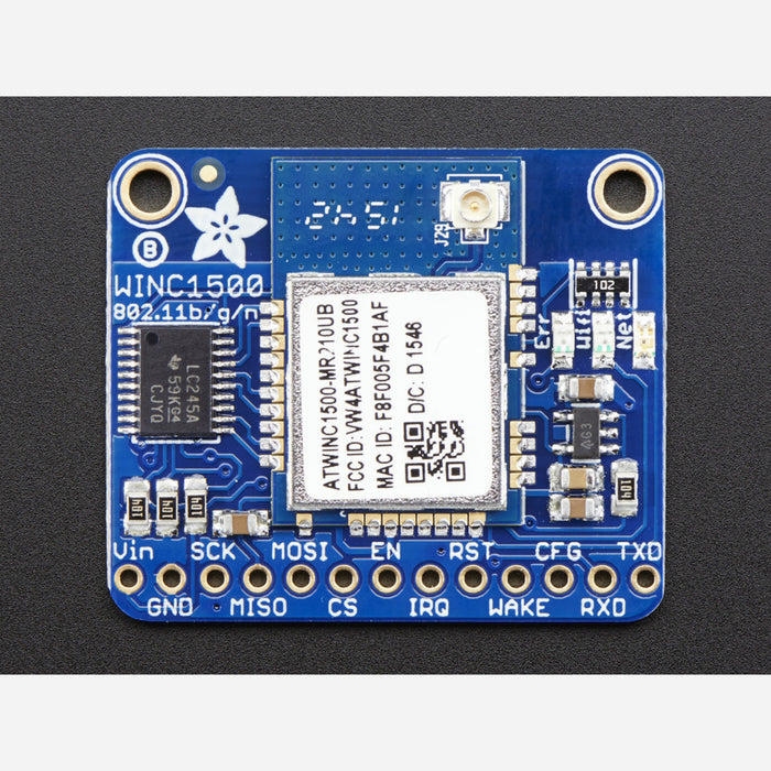 Adafruit ATWINC1500 WiFi Breakout with uFL Connector [fw 19.4.4]