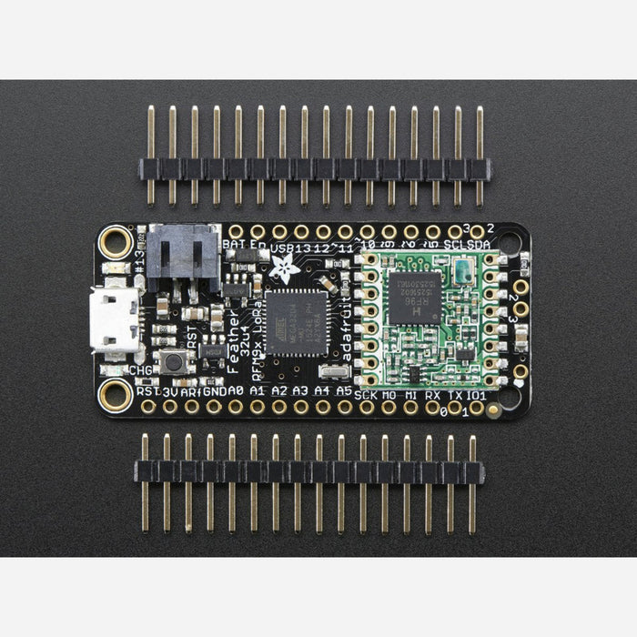 Adafruit Feather 32u4 RFM95 LoRa Radio - 868 or 915 MHz