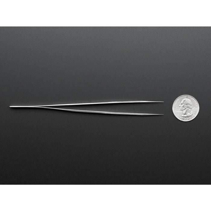 Precision Straight Tweezers - Rhino SW-11