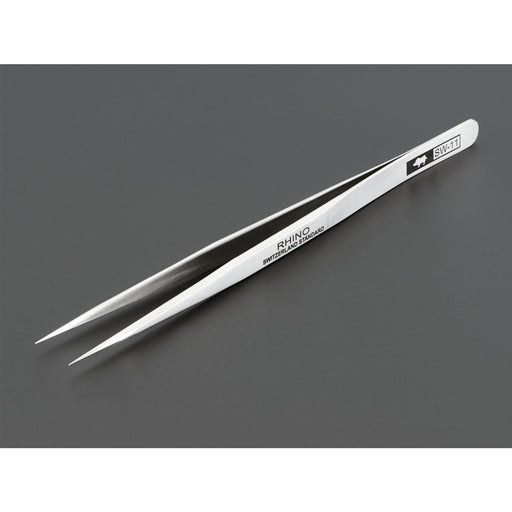 Precision Straight Tweezers - Rhino SW-11