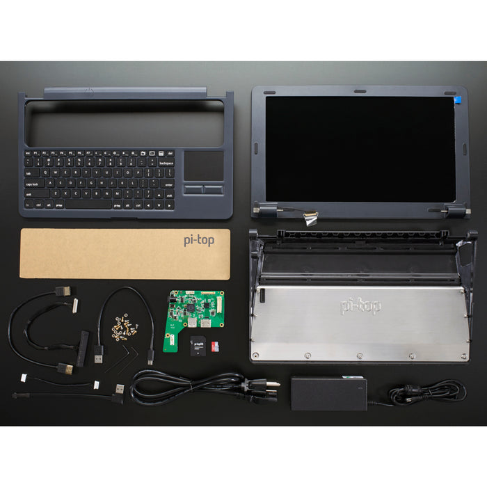 Pi-Top - GREY - A Laptop Kit for Raspberry Pi B+ / Pi 2 / Pi 3