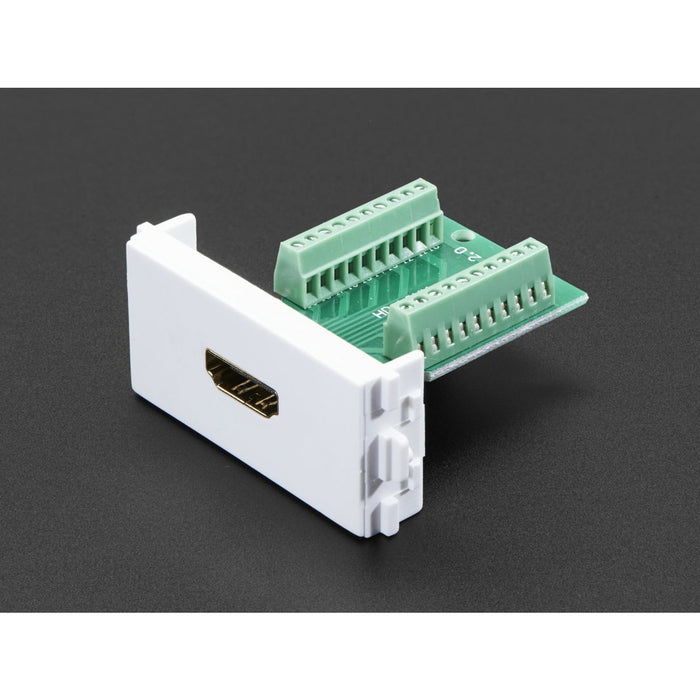 Panel Mount HDMI Socket to Terminal Block Breakout