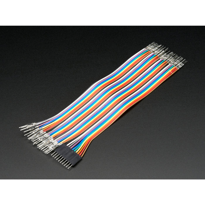 Premium Male/Male Raw Jumper Wires - 40 x 6 (150mm)