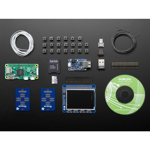 Pi GRRL Zero Parts Kit - Includes Pi Zero V1.3 [CASE NOT INCLUDED]