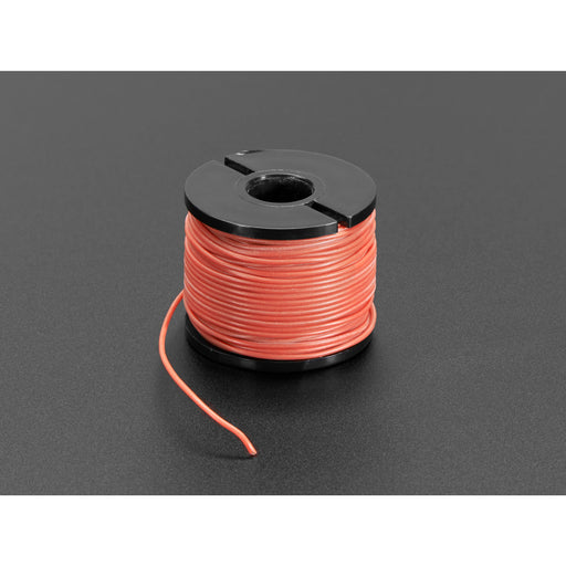 Silicone Cover Stranded-Core Wire - 50ft 30AWG Red