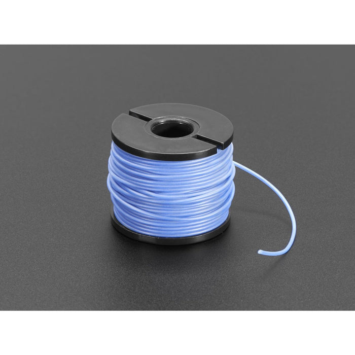 Silicone Cover Stranded-Core Wire - 50ft 30AWG Blue