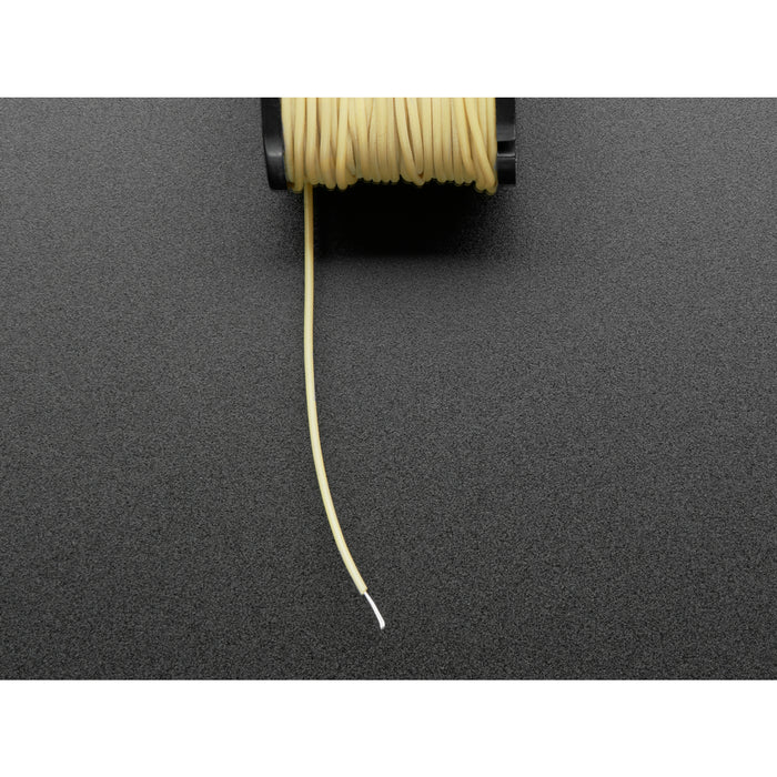 Silicone Cover Stranded-Core Wire - 50ft 30AWG Yellow