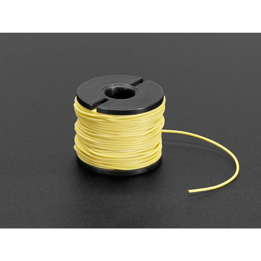 Silicone Cover Stranded-Core Wire - 50ft 30AWG Yellow