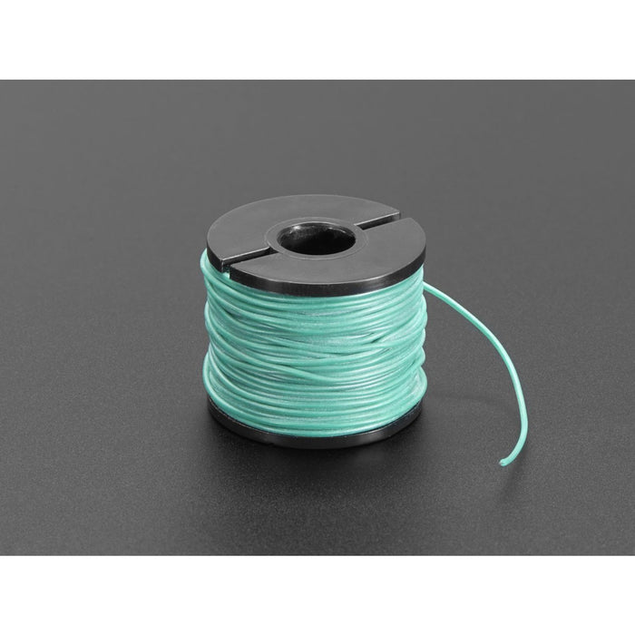 Silicone Cover Stranded-Core Wire - 50ft 30AWG Green