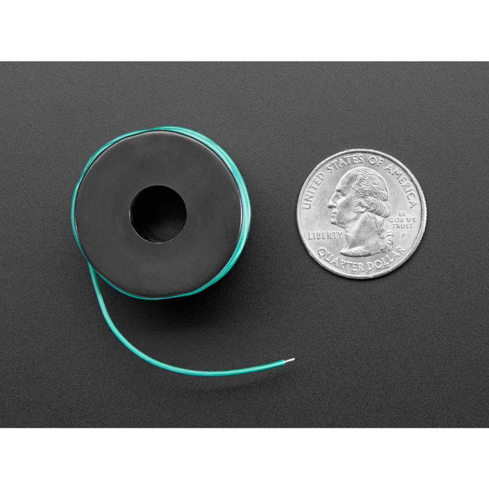 Silicone Cover Stranded-Core Wire - 50ft 30AWG Green