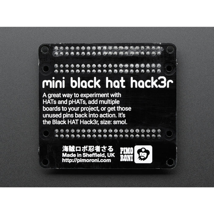 Pimoroni Mini Black HAT Hack3r - Fully Assembled