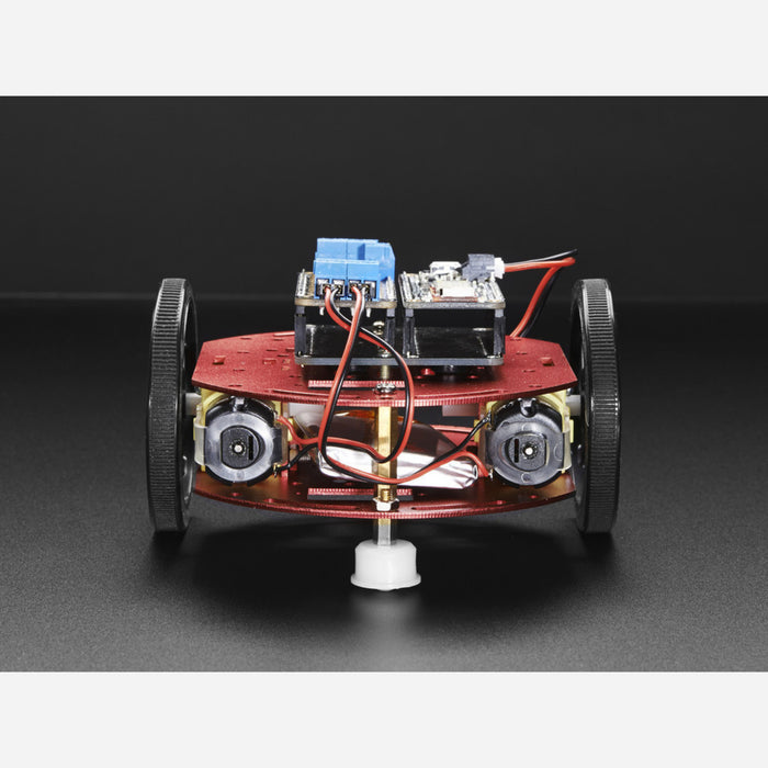 Mini Round Robot Chassis Kit - 2WD with DC Motors