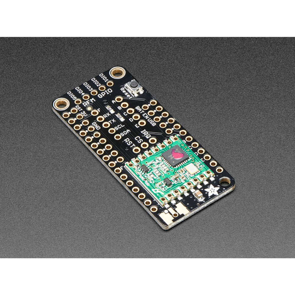 Adafruit Radio FeatherWing - RFM69HCW 433MHz