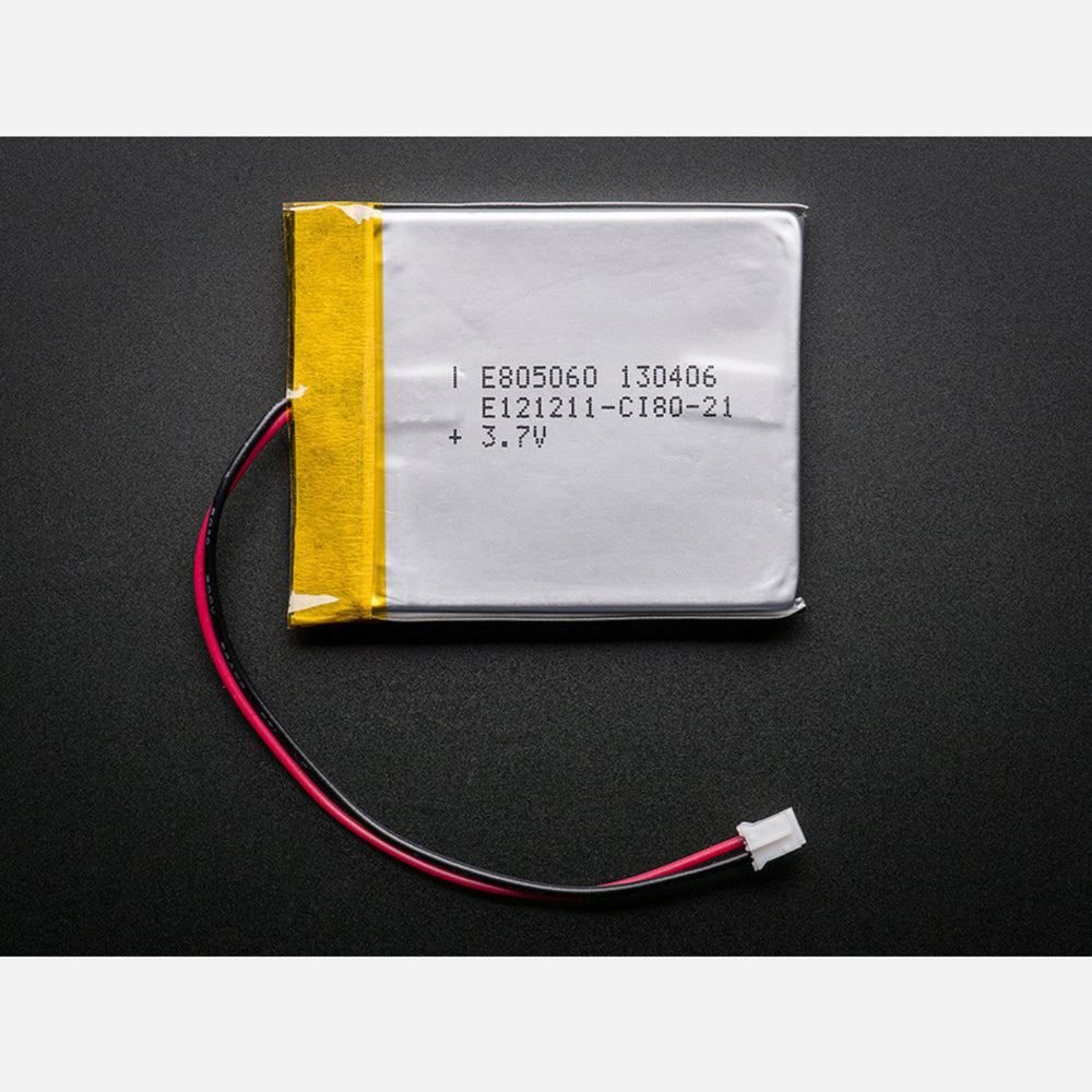 Lithium Ion Polymer Battery - 3.7v 2500mAh