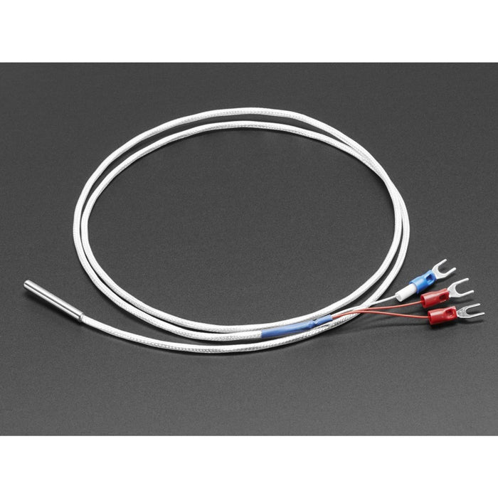 Platinum RTD Sensor - PT100 - 3 Wire 1 meter long