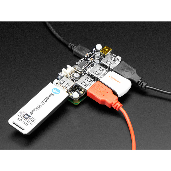 Zero4U - 4 Port USB Hub for Raspberry Pi Zero v1.3