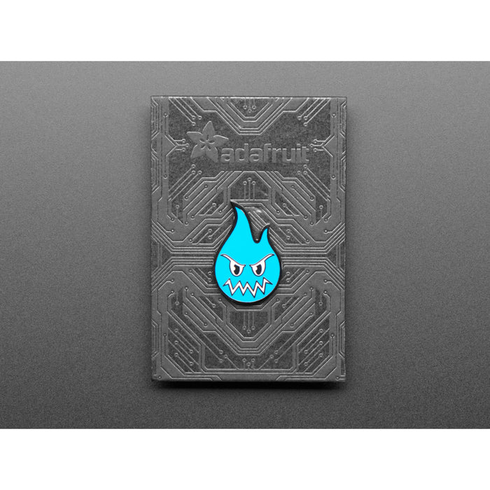 Sparky the Blue Smoke Monster Limited Edition Enamel Pin