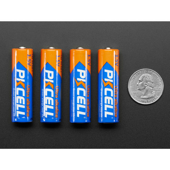 Alkaline AA batteries (LR6) - 4 pack