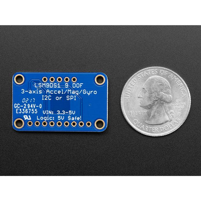 Adafruit 9-DOF Accel/Mag/Gyro+Temp Breakout Board - LSM9DS1