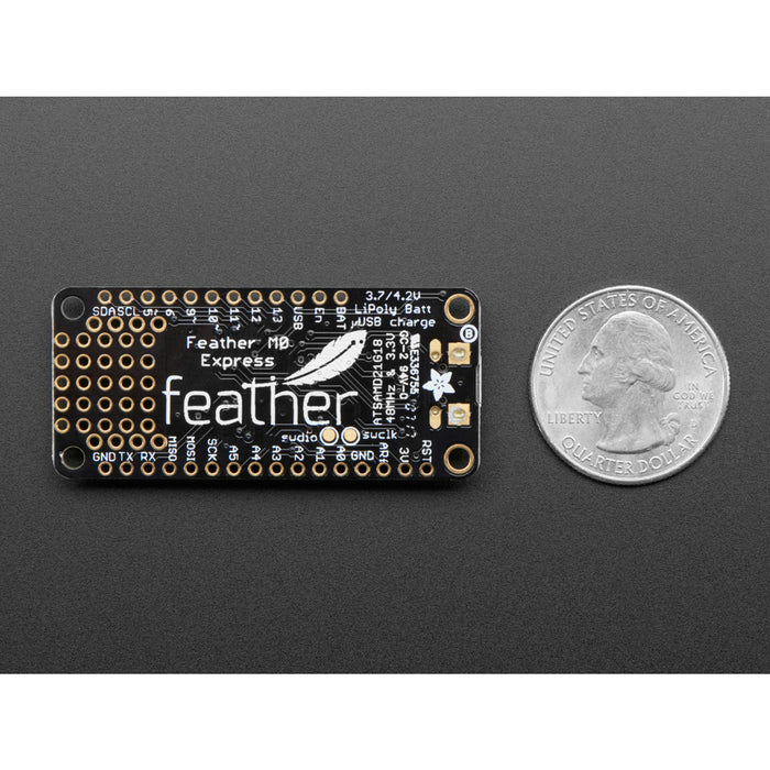 Adafruit Feather M0 Express - Designed for CircuitPython [ATSAMD21 Cortex M0]