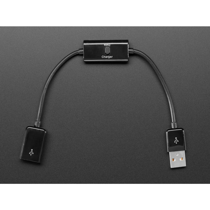 USB Extension Cable with Data/Charge Sync Switch