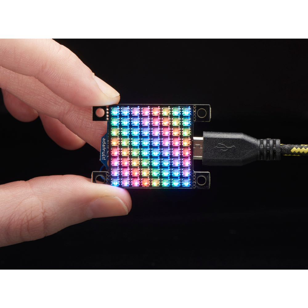 Adafruit DotStar High Density 8x8 Grid - 64 RGB LED Pixel Matrix