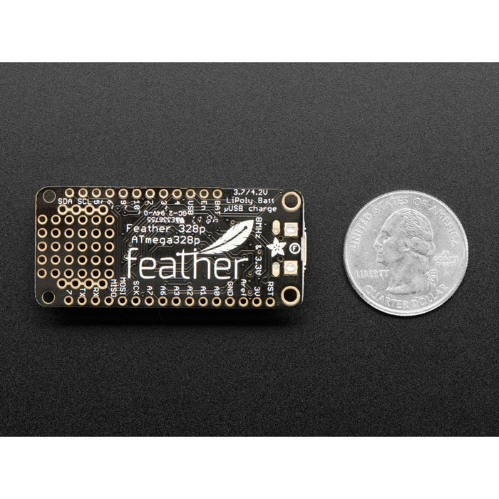 Adafruit Feather 328P - Atmega328P 3.3V @ 8 MHz