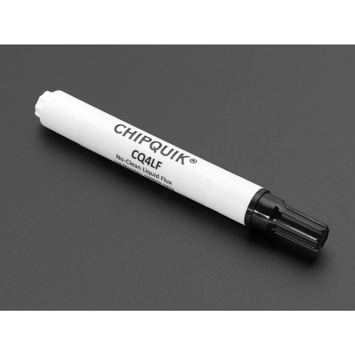 Chip Quik No-Clean Liquid Flux Pen – 10ml Pen w/ Tip [CQ4LF]