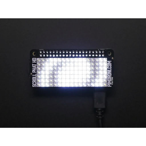 Pimoroni Scroll pHAT HD – LED Matrix for Raspberry Pi Zero