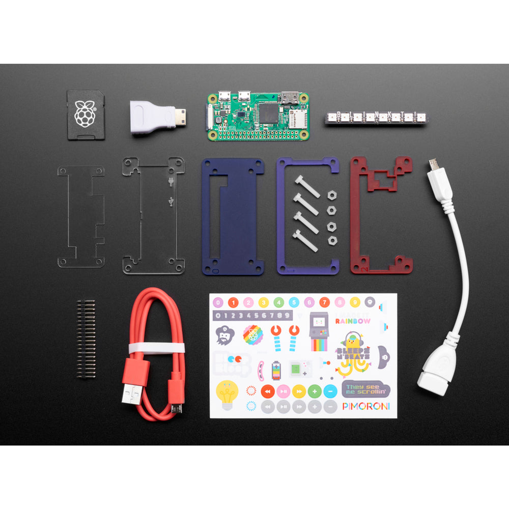 Pimoroni Pi Zero W Starter Kit