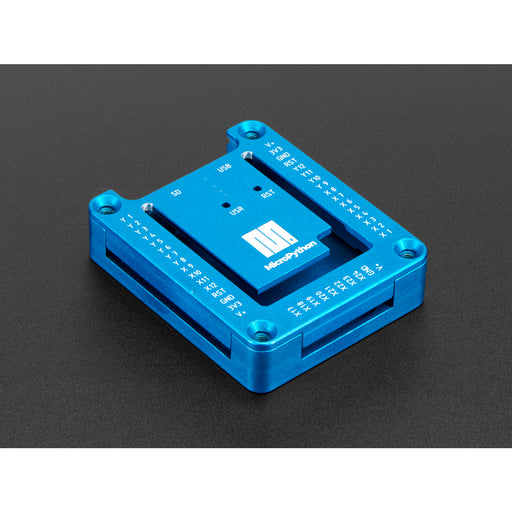 MicroPython pyboard Anodized Housing with Open Lid