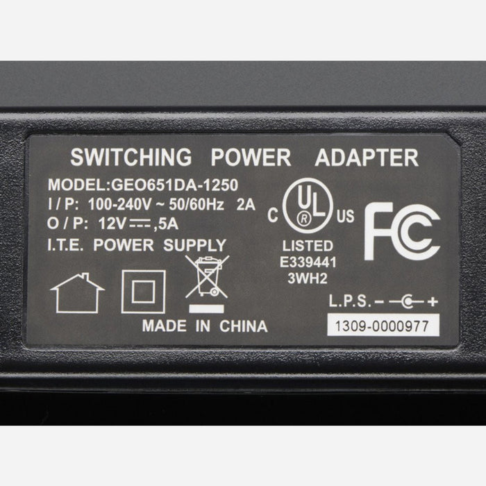 12V 5A switching power supply