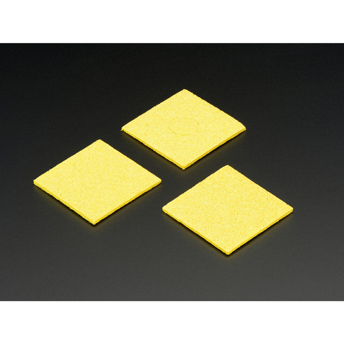 Square 60mm x 60mm Soldering Sponge – 3 Pack