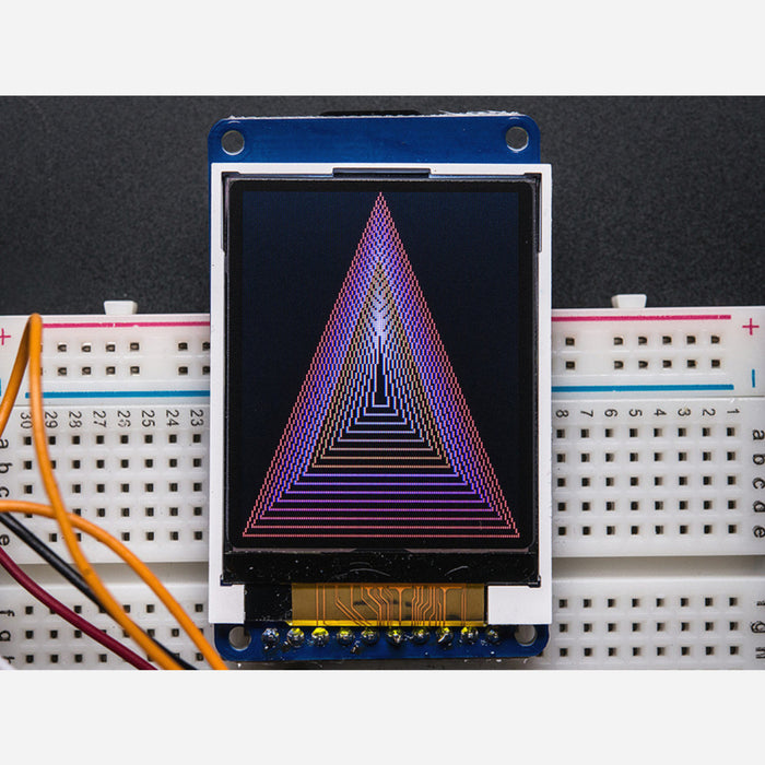 1.8 Color TFT LCD display with MicroSD Card Breakout [ST7735R]